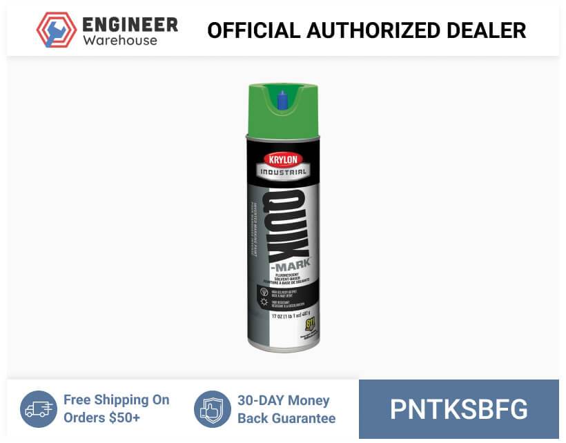 Smi-Carr – Quik-Mark Inverted Marking Paints 20 oz 12 cans/case Solvent Flo Green – PNTKSBFG Supply