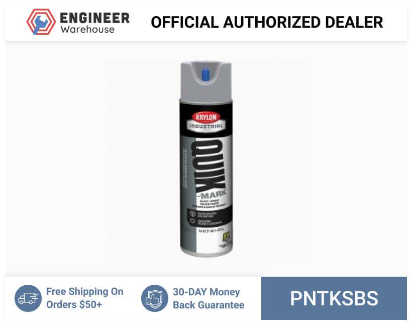 Smi-Carr – Quik-Mark Inverted Marking Paints 20 oz 12 cans/case Solvent Silver – PNTKSBS on Sale