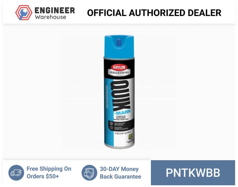 Smi-Carr – Quik-Mark Inverted Marking Paints 20 oz 12 cans/case Water Blue – PNTKWBB Online Hot Sale
