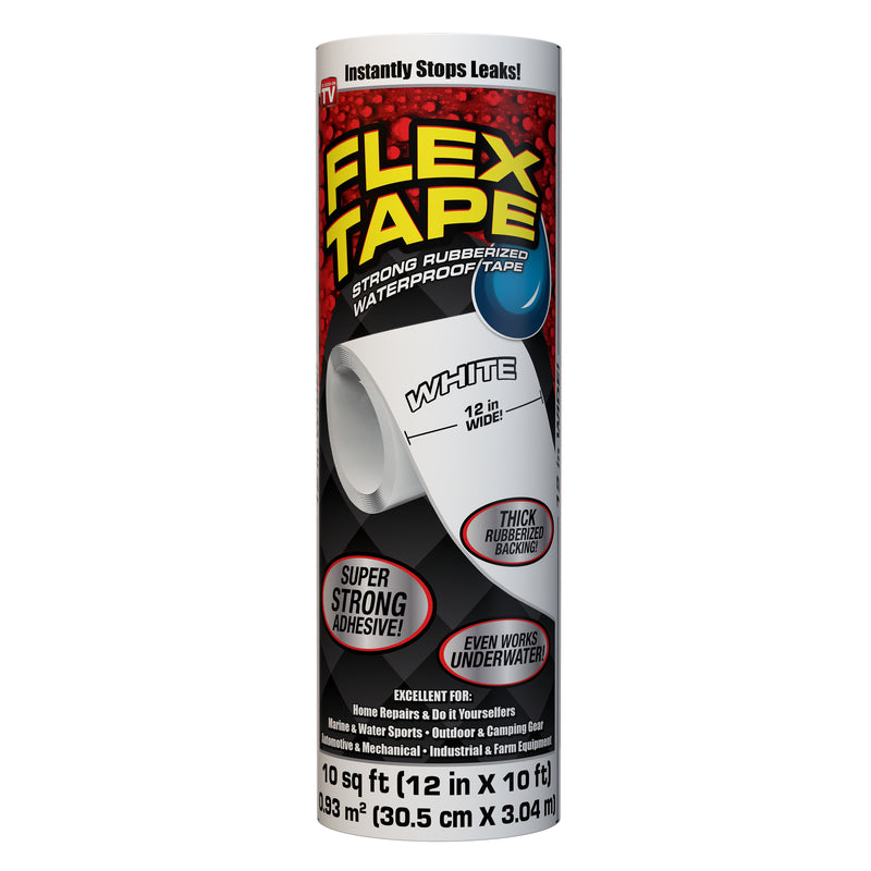 FLEX TAPE WHITE 12″X10′ Supply