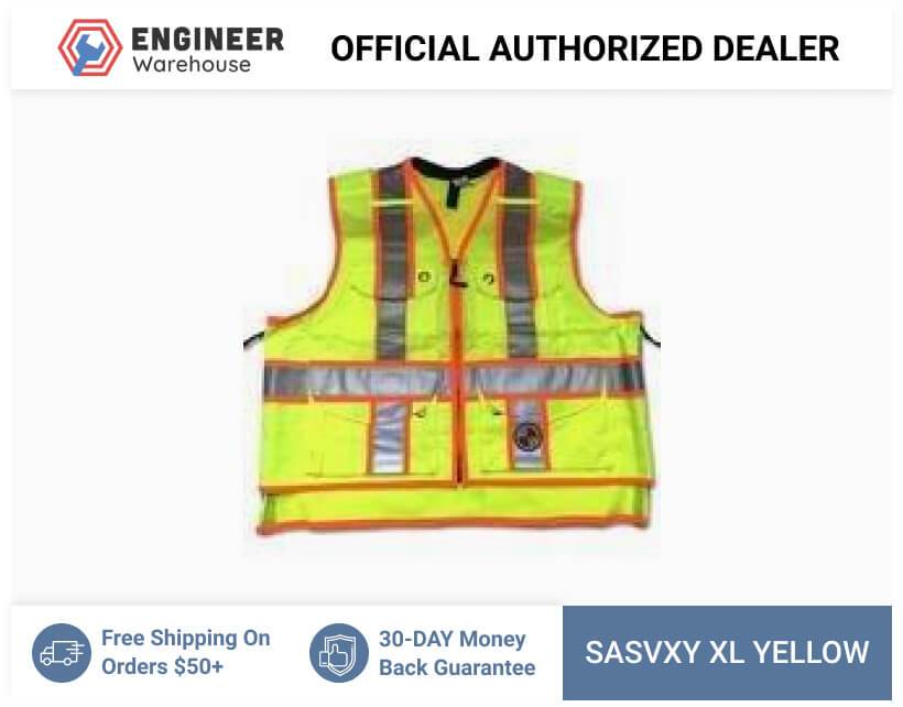 Safety Apparel X-Back Summer Vest XL (Power Yellow) – SVXY XL YELLOW Online Hot Sale