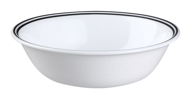 BOWL BLK/WHT 18OZ 6.25D Sale