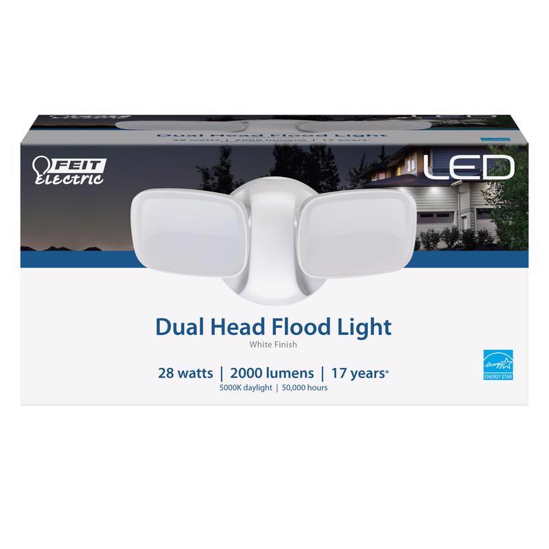 FLOODLIGHT ALUM WHT 28W Supply