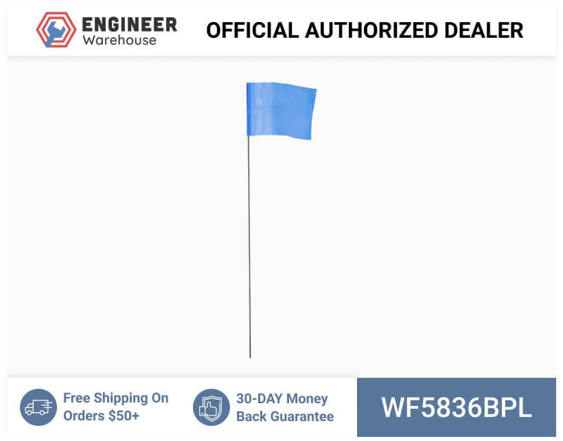 Smi-Carr – Wire Flag 5x8x36 1000 Blue – WF5836BPL Fashion