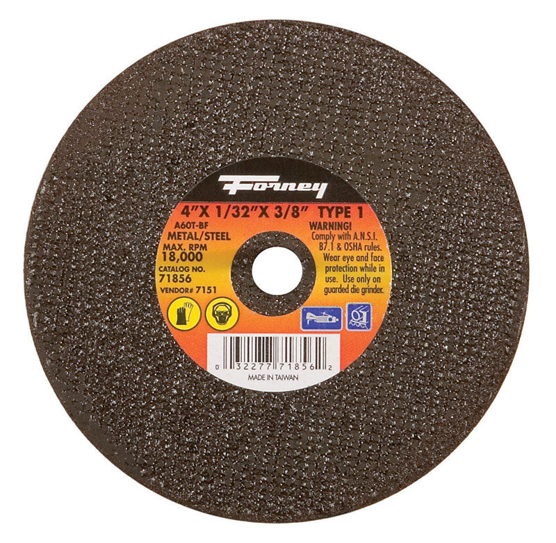 CUTOFF WHEEL 4X1/32X3/8 Supply