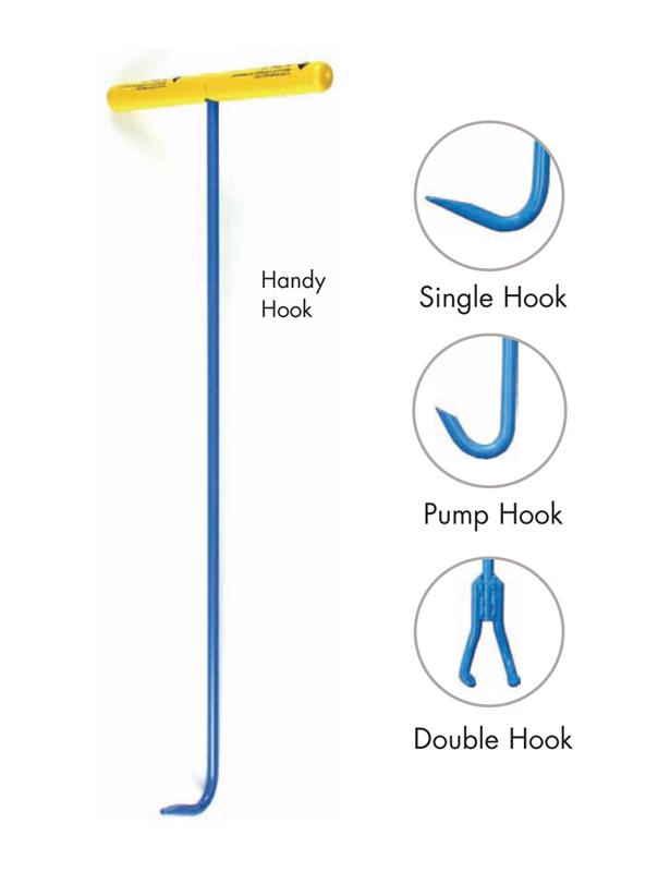 T&T Tools 42″ 1/2″ Heavy-Duty Steel Handy Hook (Dual End) – HH42D Online Hot Sale