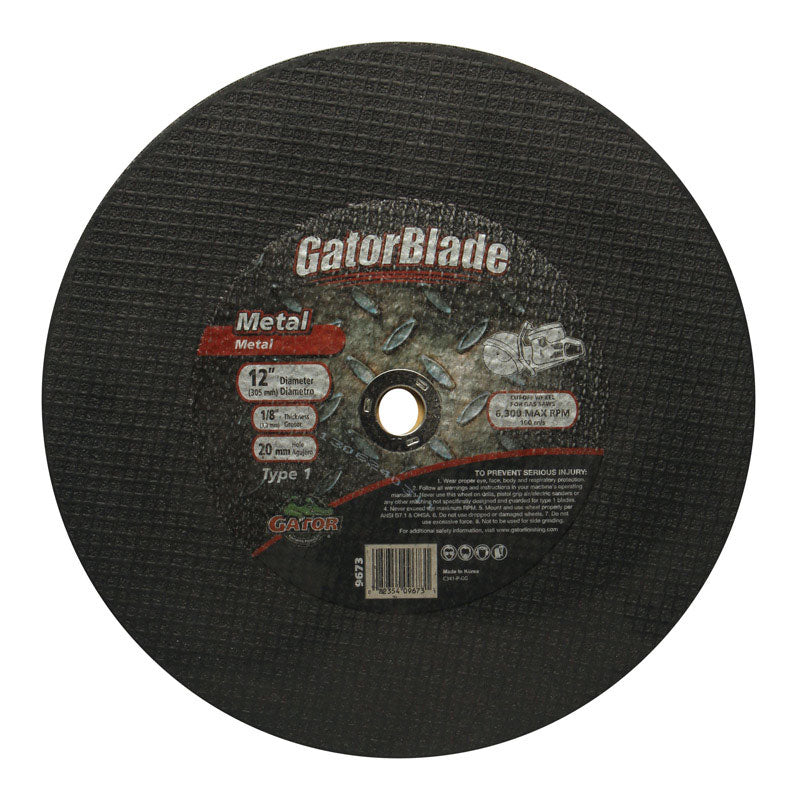 CUT-OFF BLD MTL 12″ 20MM Hot on Sale
