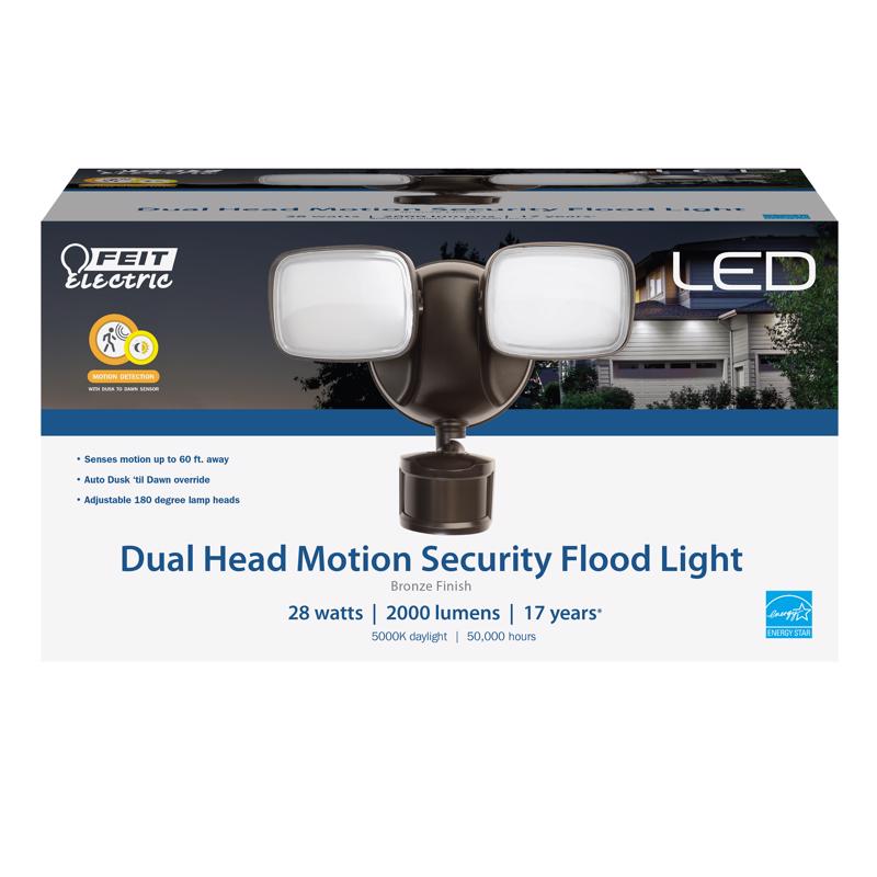 FLOODLIGHT ALUM BRZ 28W Online now