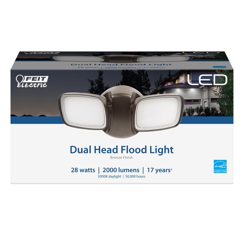FLOODLIGHT ALUM BRZ 28W Online now