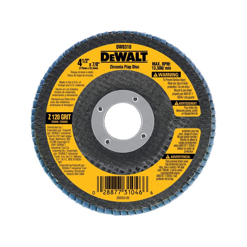 FLP DISC 4-1/2X7/8″ 120G Supply