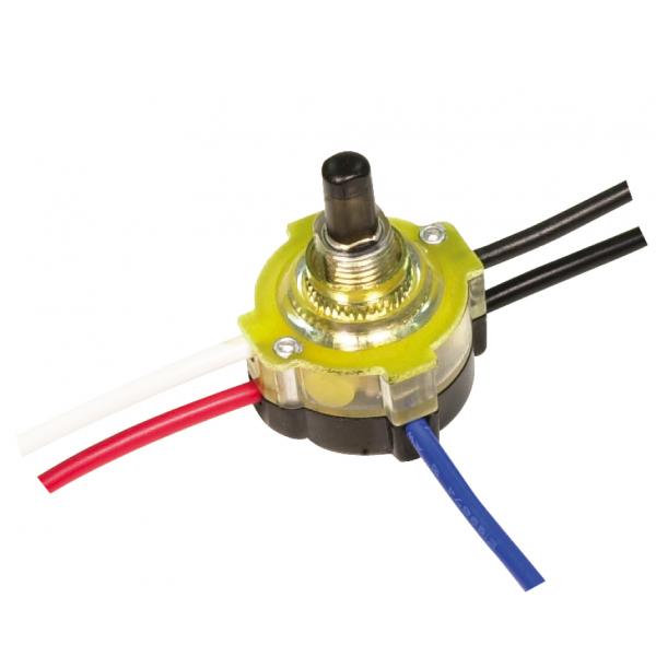 BR FIN 3 WAY PUSH SW LIGHTED Online Sale
