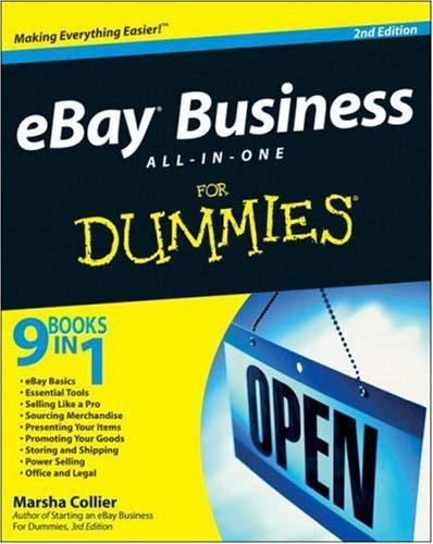 eBay Business All-in-One Desk Reference for Dummies Online