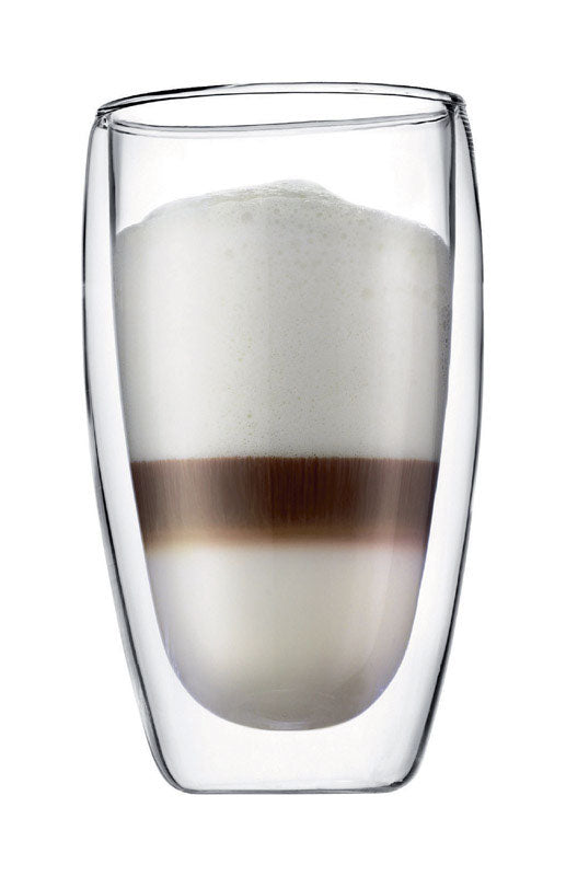 DBL WALL GLASS 2PC 15 OZ Online Hot Sale