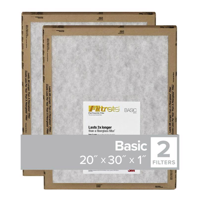FLTR FLT PNL 20X30X1″2PK Online Hot Sale