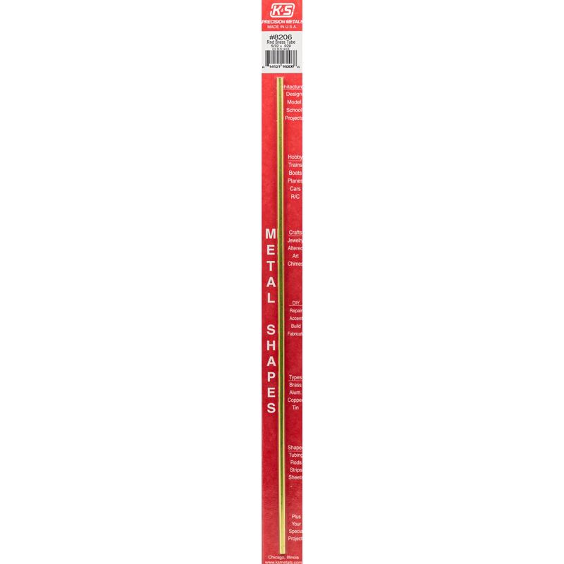 BRAS TUBE ROUND 12X5/32″ Fashion