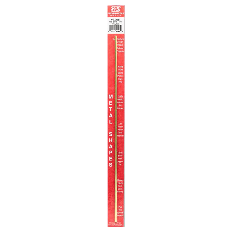 BRAS TUBE ROUND 12X1/8″ Fashion