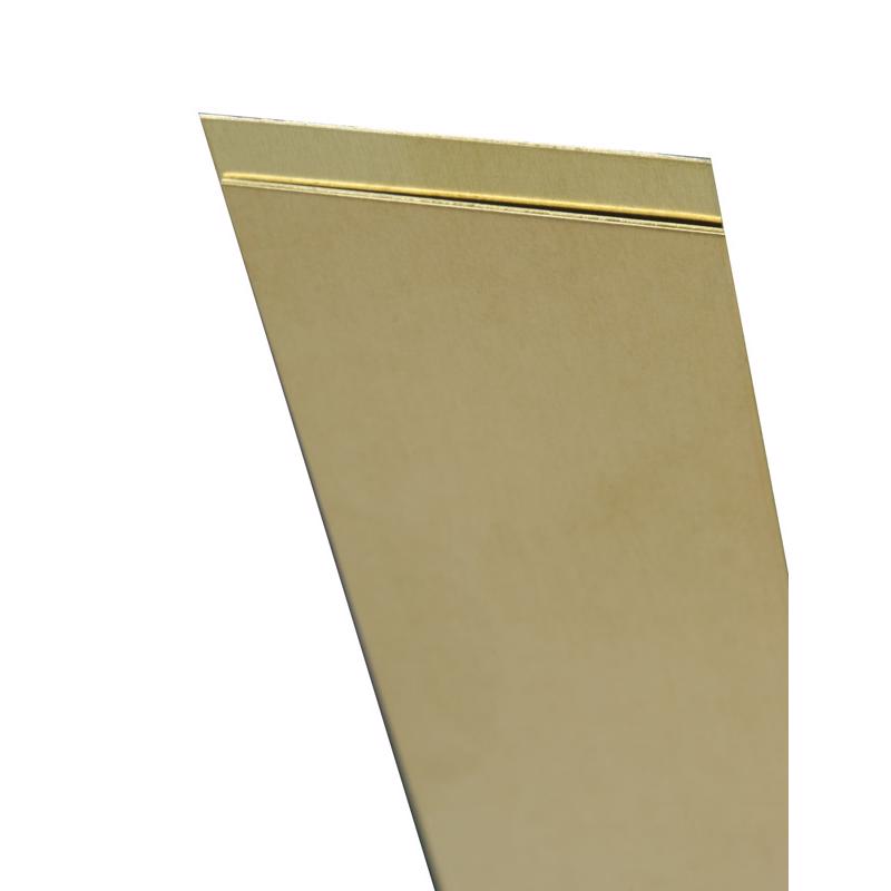 BRASS SHEET 4X10X005″ Supply
