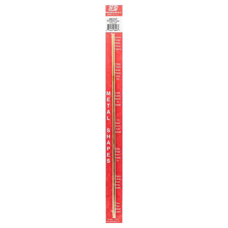 BRAS TUBE ROUND 12X3/16″ Fashion