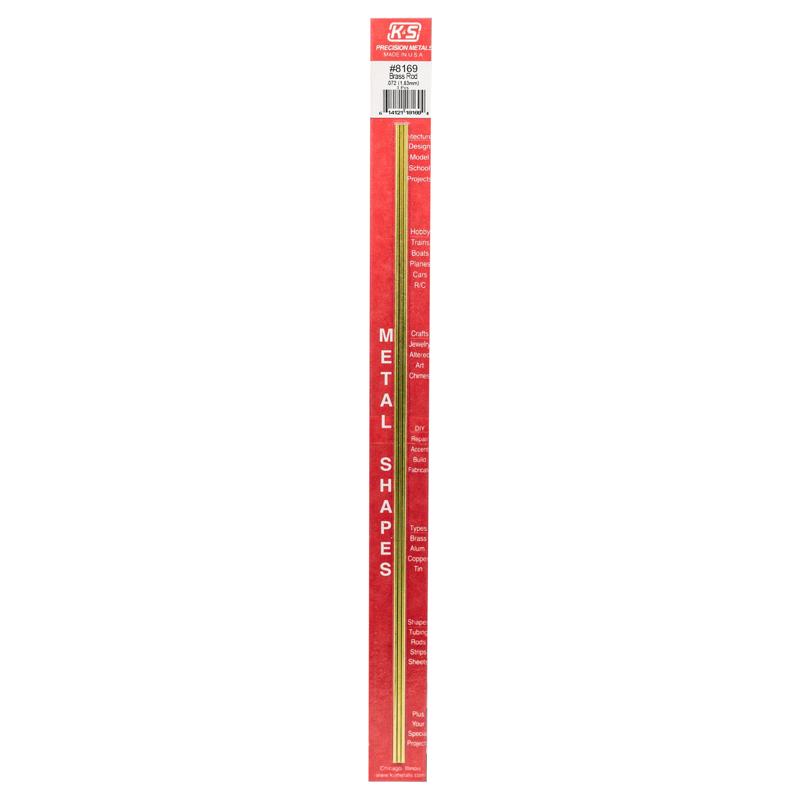 BRASS ROD 0.072X12″ 3PK on Sale