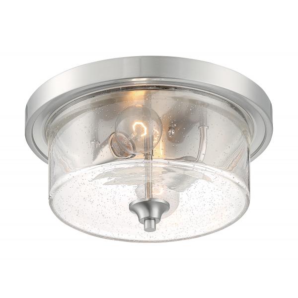 BRANSEL 2 LIGHT FLUSH MOUNT Sale
