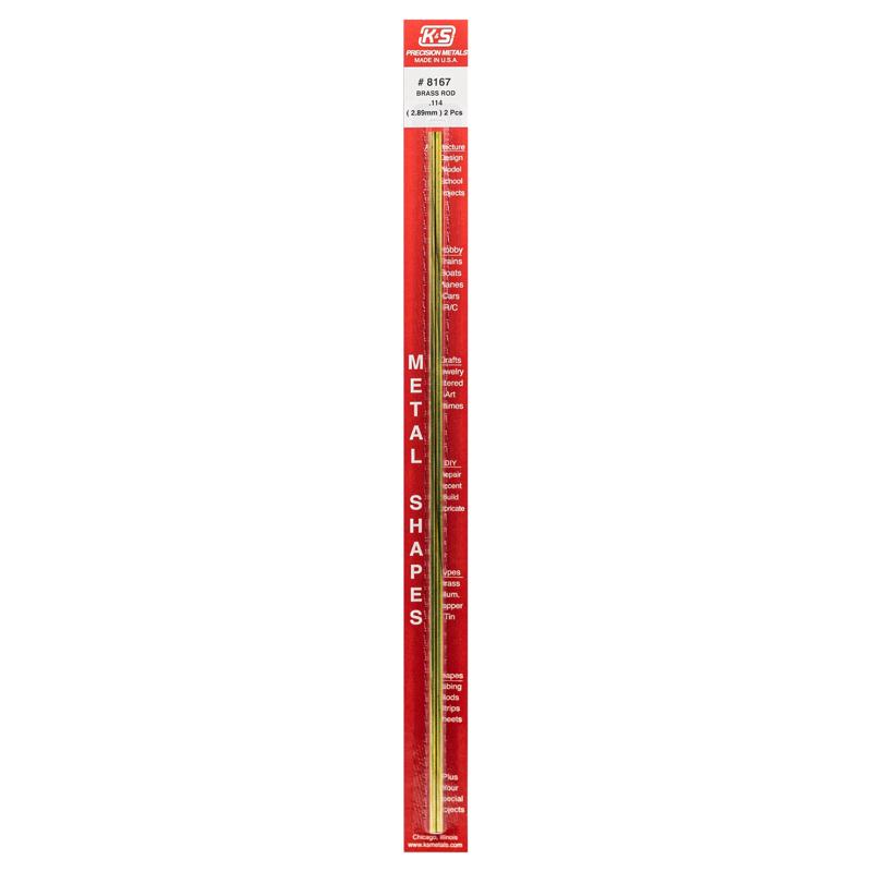 BRASS ROD 0.114X12″ 2PK Hot on Sale