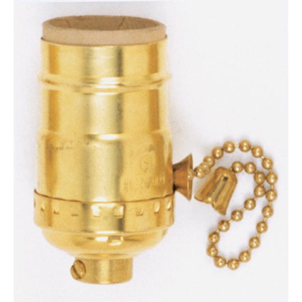 BRASS PULL CHAIN SOCKET Online now