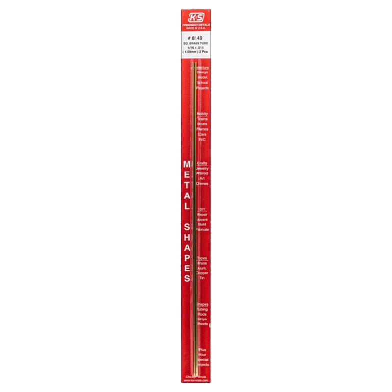 BRASS TUBE SQRE 1/16X12″ Sale
