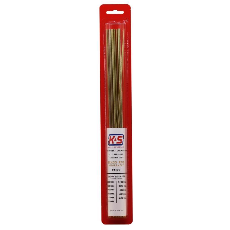 BRASS TUBE ROND 12″ 11PK on Sale