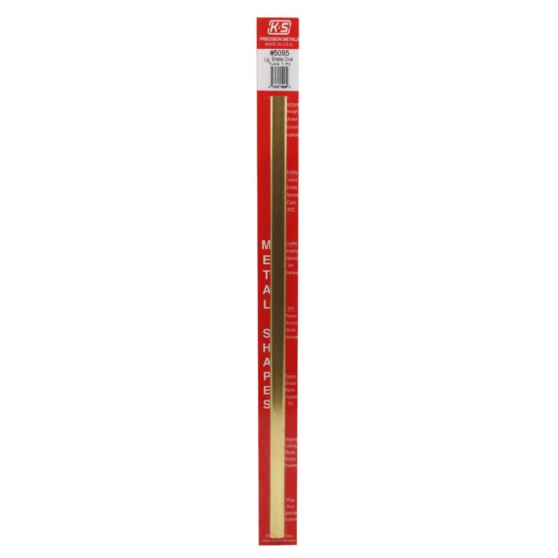 BRASS TUBE OVAL 12″ Online Sale