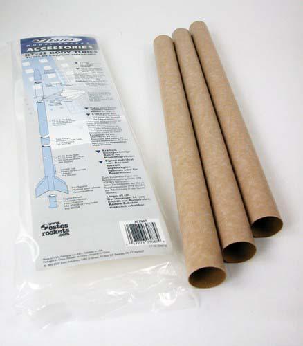 Estes BT-55 Body Tube Pack – Includes 3 Tubes that fit NC-55 Nose Cones (003087) Online Sale