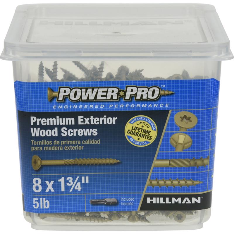 DECK SCREW PP #8X1-3/4″ Fashion