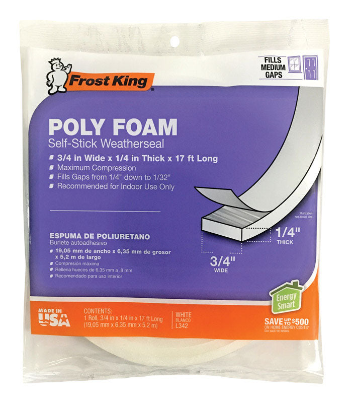 FOAM TAPE 3/4″X1/4″X17′ Online now