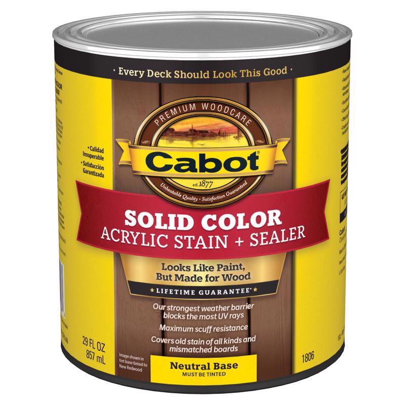 DECK STAIN SLD NEUT 29OZ Online Hot Sale