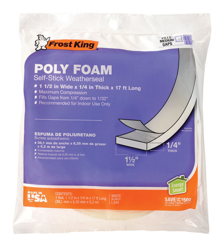 FOAM TAPE 1.5″X1/4″X17′ on Sale