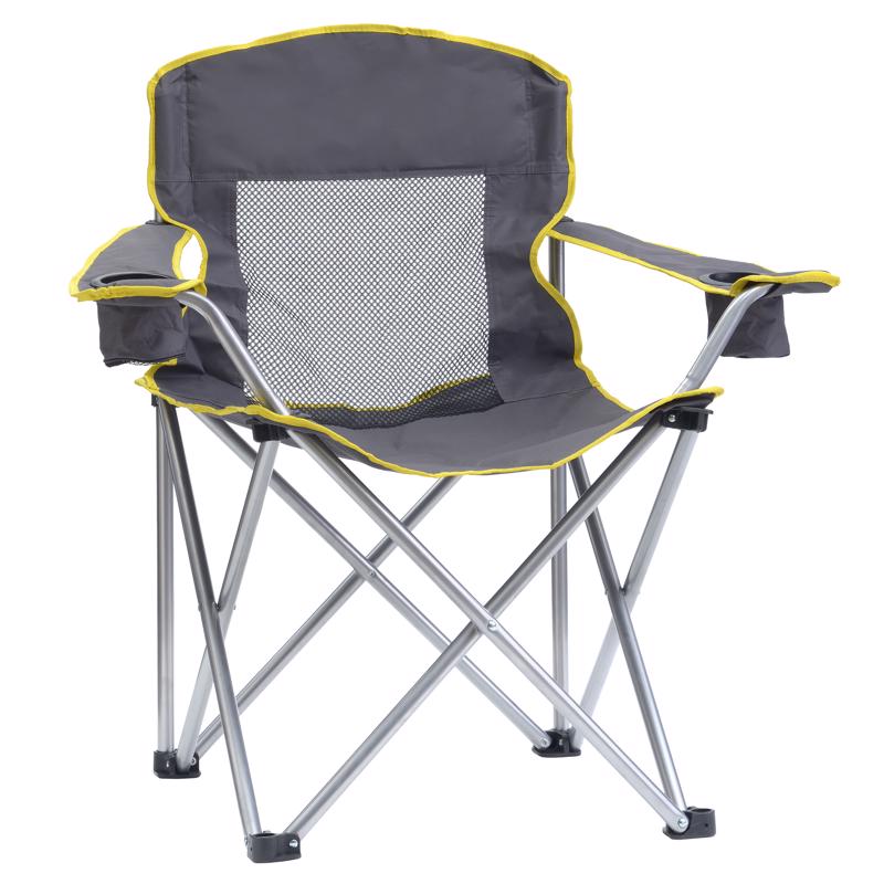 FOLDING CHAIR MESH GRY Sale