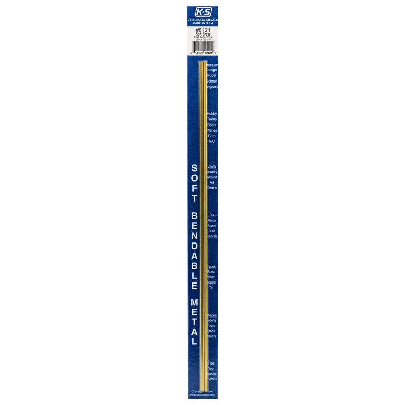 BRSS TUBE RND 12X1/8″2PK Supply