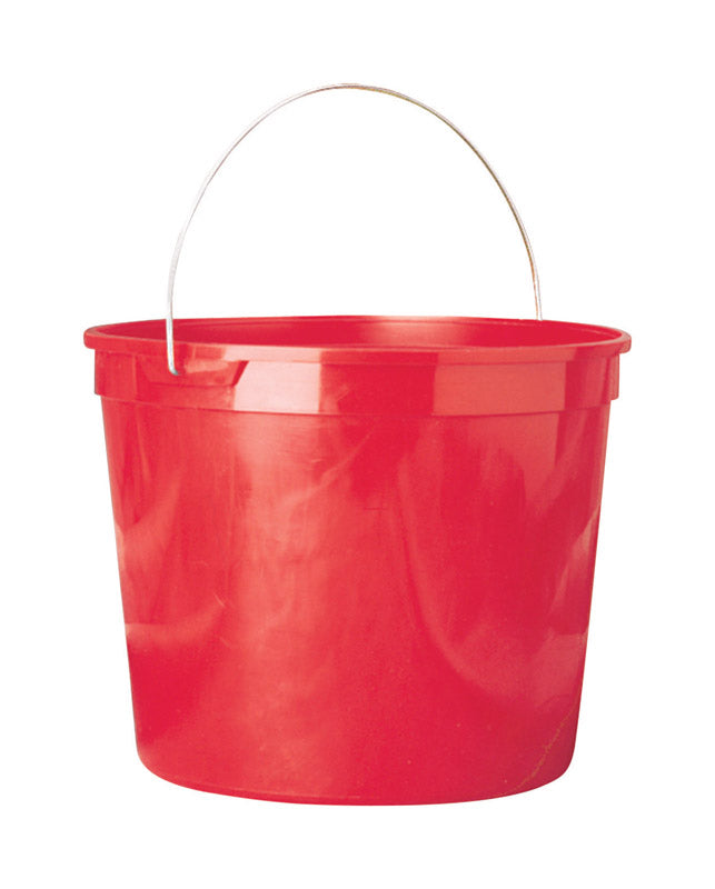 BUCKET POLY RED 10QT Discount