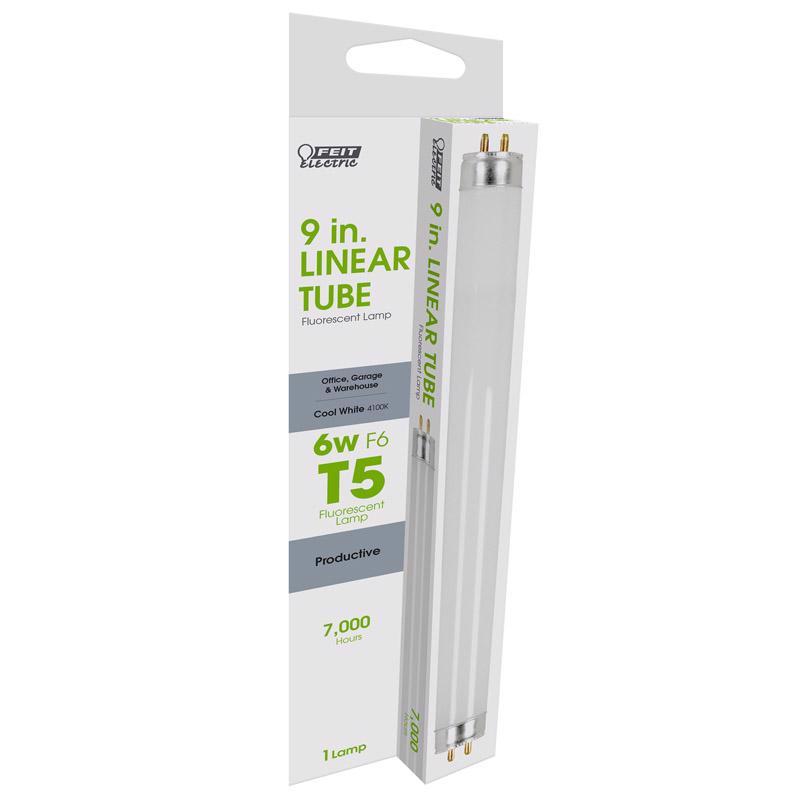 BULB FLUO T5 G5 9″ CW 6W on Sale