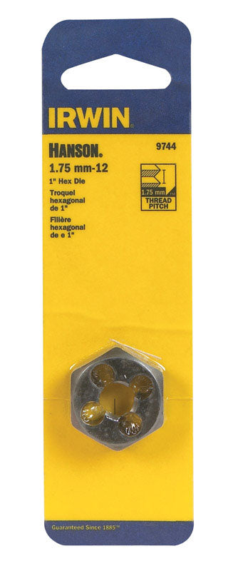 DIE 1″ HEX 12MM-1.75 MM Sale