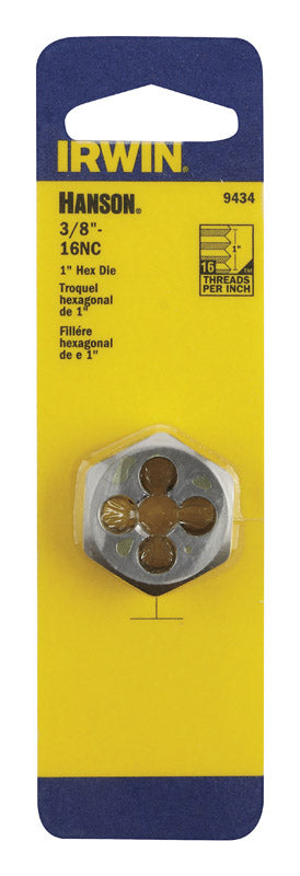 DIE 1″ HEX 3/8-16NC Supply