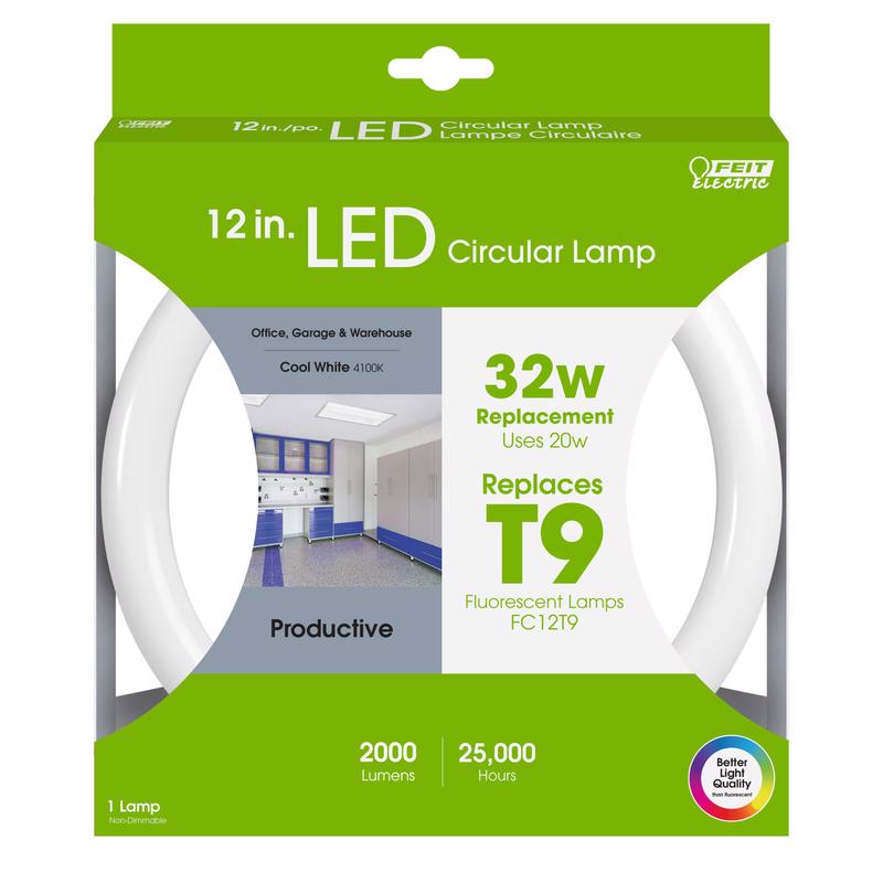 BULB LED CIRC T8 12″ 20W Fashion
