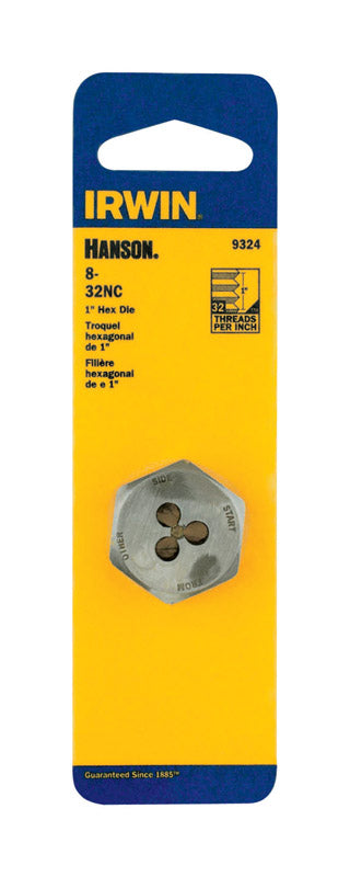 DIE HEX 1″ 8-32NC CARDED Online Hot Sale