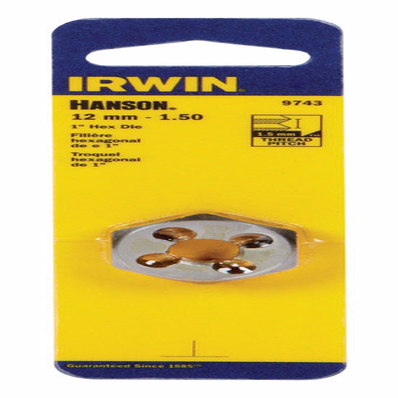 DIE METRIC 12MM-1.50MM Fashion