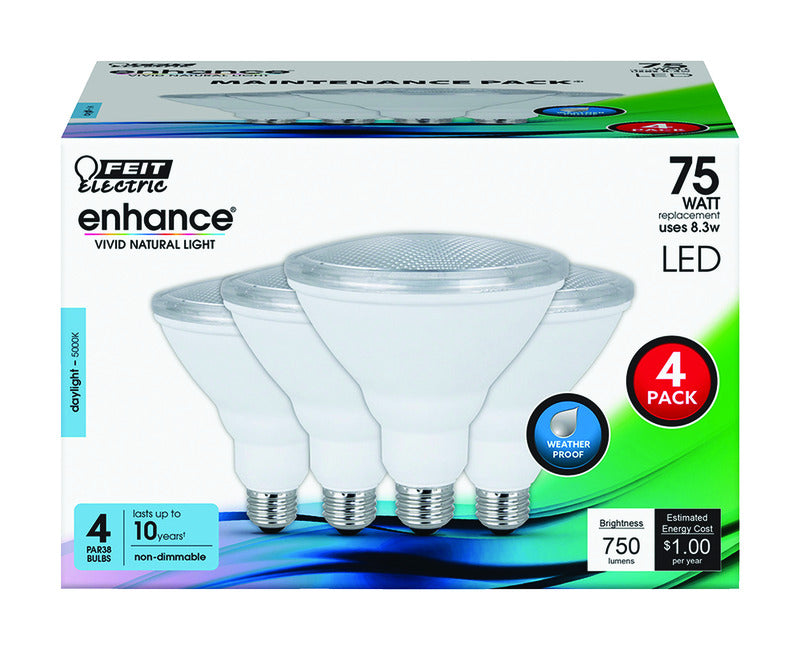 BULB LED PAR38 DL8.3W4PK Fashion