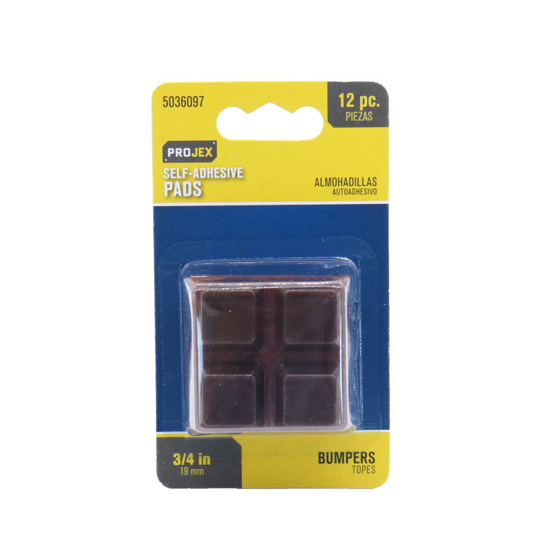 BUMPER VINYL SQ BRN 3/4 on Sale