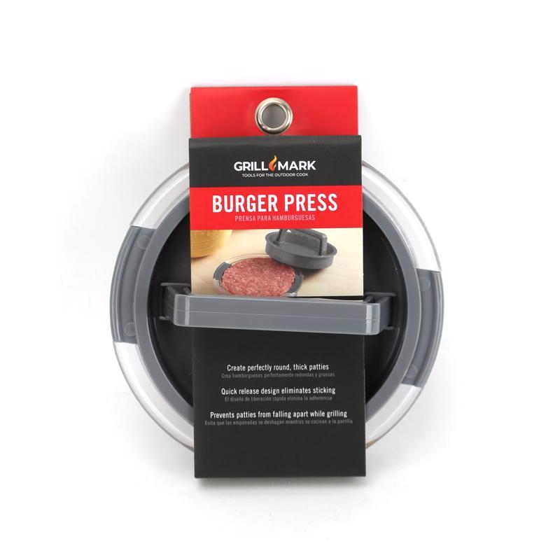 BURGER PRESS PLSTC BLK Online now