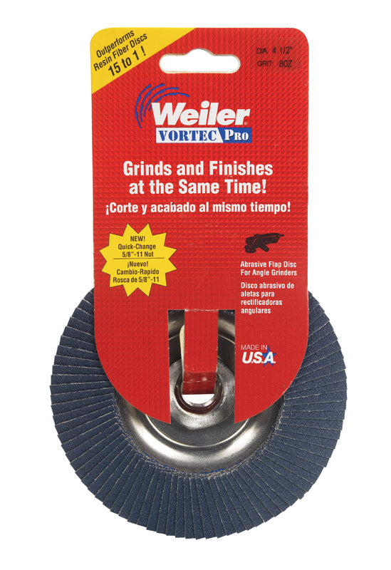 DISC FLAP 80 GRIT 4-1/2″ Sale