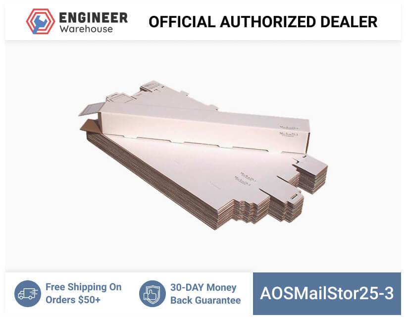 AOS 3″ x 3″ x 25″ Self-Locking Mailer and Storage Tube – MailStor25-3 Online Hot Sale