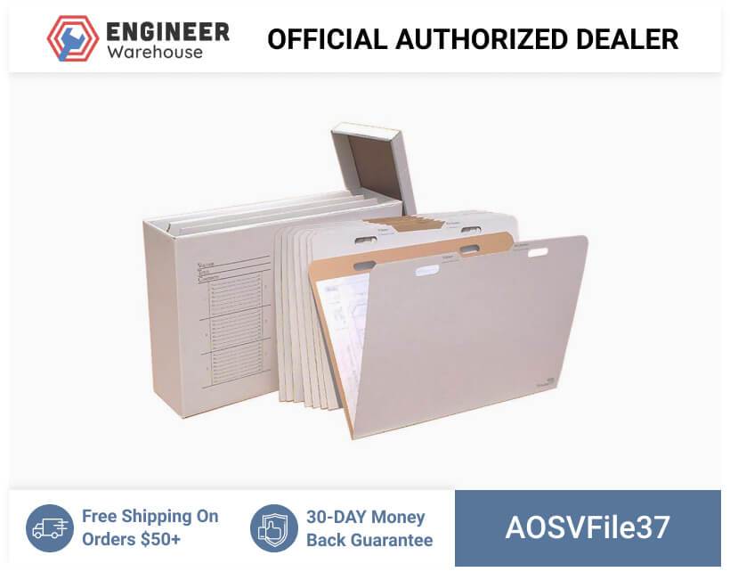 AOS 24″ x 36″ V/File Vertical Flat Storage with 8 Pcs VFolder37 – VFile37 Online