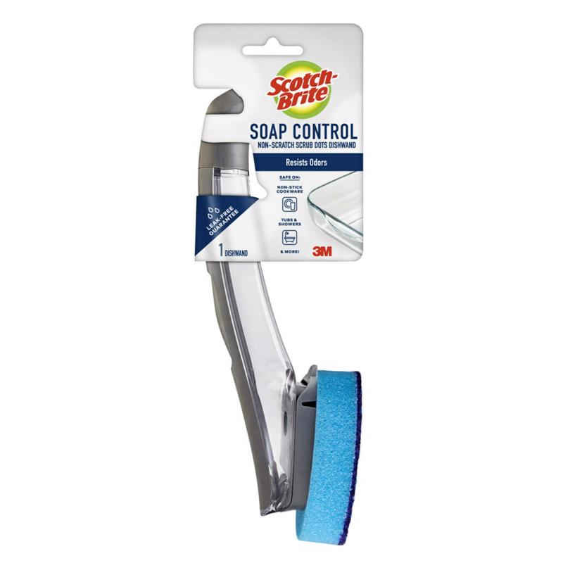 DISHWAND BRUSH PLAST BLU Fashion